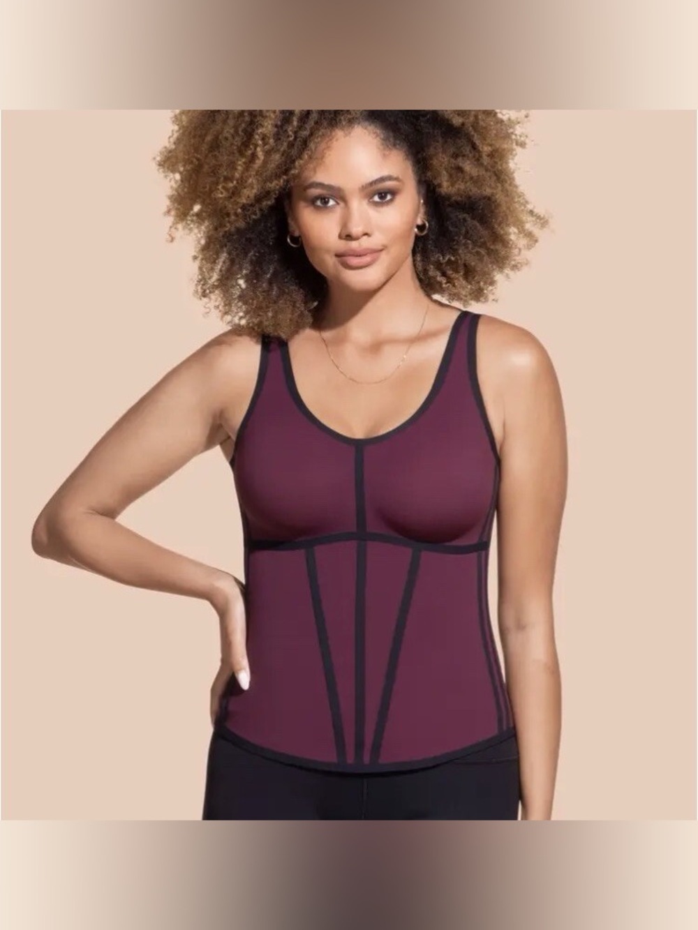 Honeylove Boldness Tank Shapewear Corset Top XL